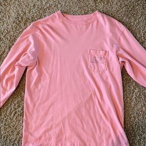 Pink Vineyard Vines Long Sleeve